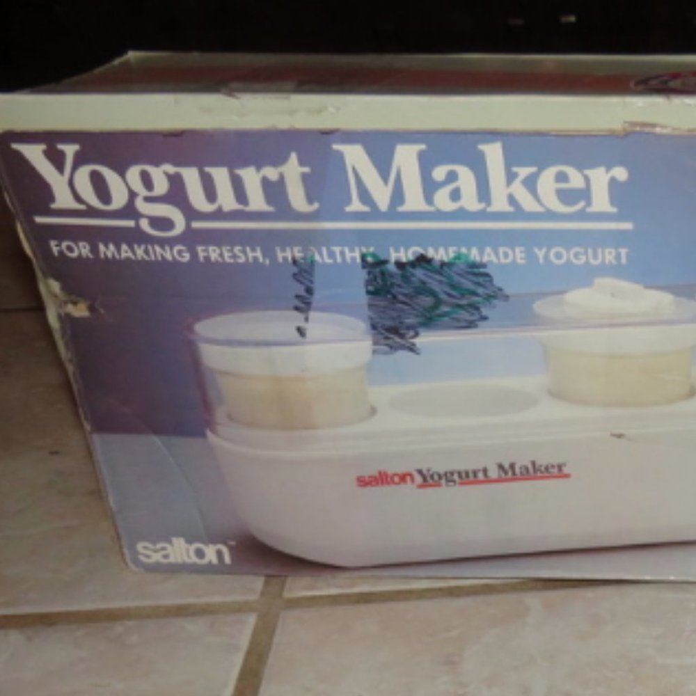 Vintage SALTON YOGURT MAKER- Brand New. GM_5W